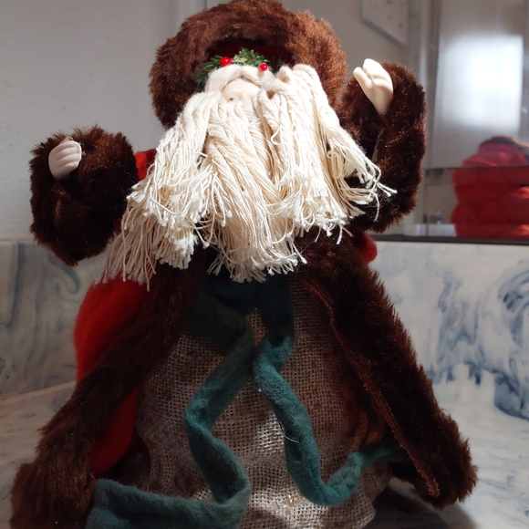 Santa tree topper vintage style fabulous Santa - Picture 12 of 16